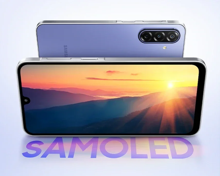 Samsung Galaxy F70 5G display quality showcased during full screen video playback