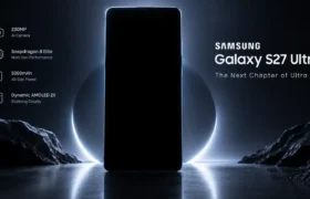 Samsung Galaxy S27 Ultra leaks showing thin bezels and triple camera