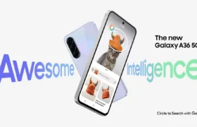 stable One UI 9 update installation screen on Samsung Galaxy A36