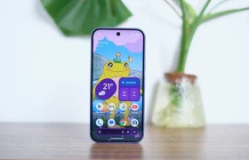 Google Pixel 10 Display screen outdoor visibility and brightness test sample