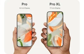 Google Pixel 9 Pro XL Display test under direct sunlight showing peak brightness performance