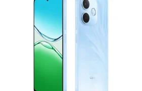 Front view of the Oppo A5 Pro display showcasing crisp screen resolution and thin bezels