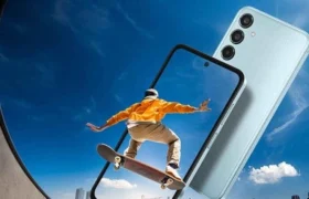 Samsung Galaxy M36 Super AMOLED display outdoor visibility and brightness test sample